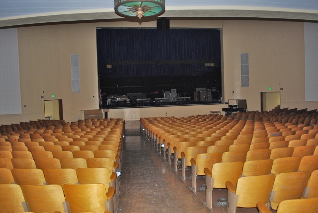 The old auditorium, was like coming home!